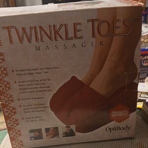 Twinkle Toes Massager in Red For Back Neck Feet
